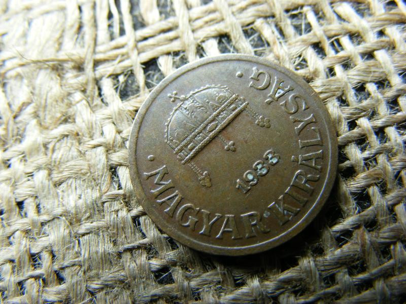 1 fillér, 1933, Magyarország