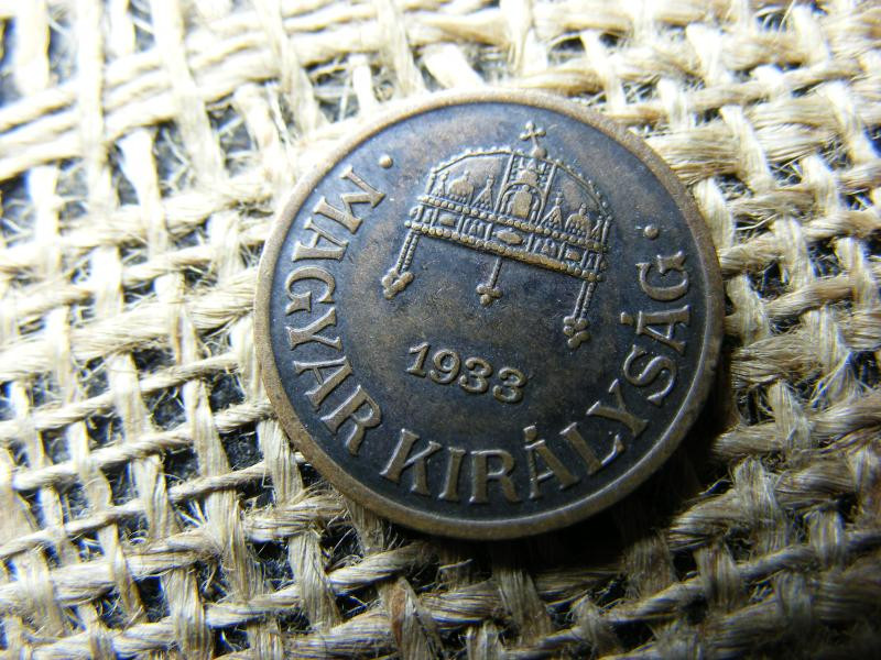 1 fillér, 1933, Magyarország