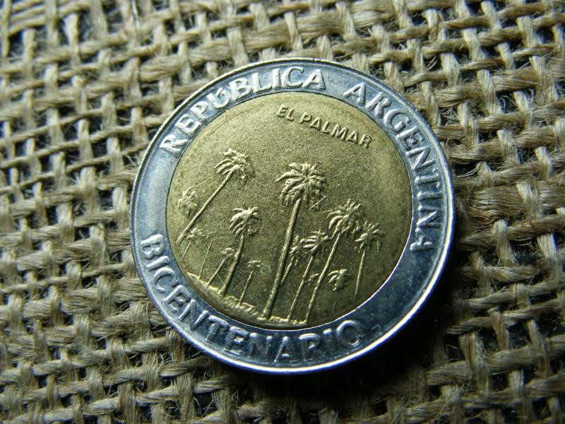 Argentína 1 peso, 2010