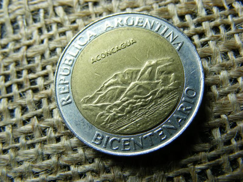 Argentína 1 peso, 2010
