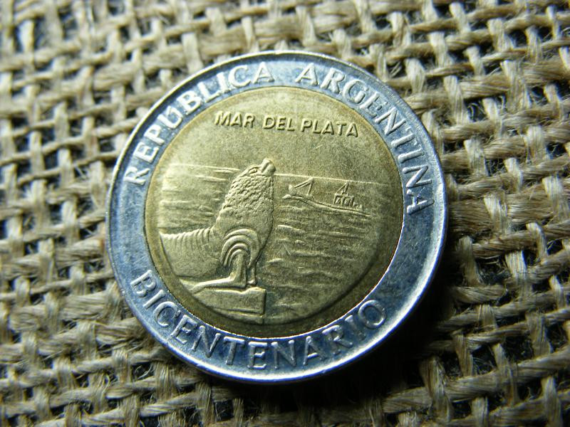 Argentína 1 peso, 2010