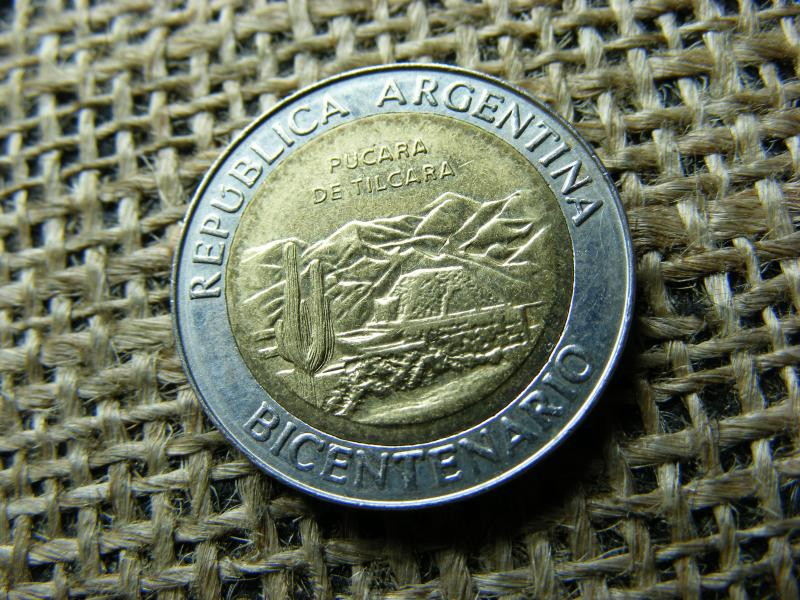 Argentína 1 peso, 2010