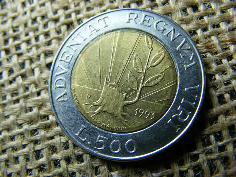 San Marino 500 lira, 1993, lire