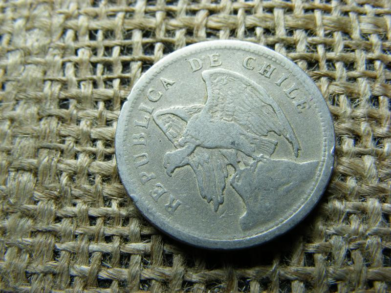 Chile 20 centavos érme, 1925