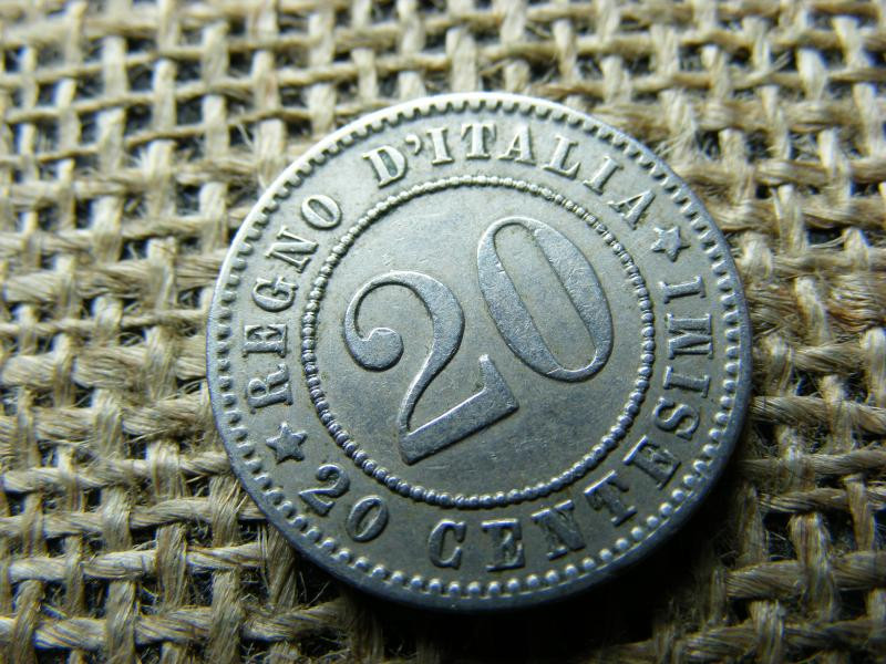 20 Centesimi, 1894, Olasz Királyság