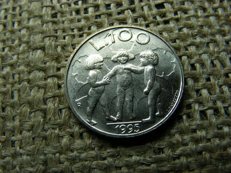 San Marino 100 Lire, 1995