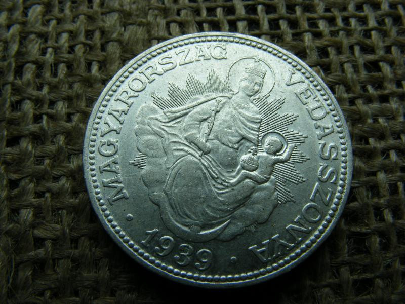 Ezüst 2 pengő, 1939