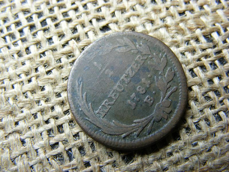 1/2 krajcár, 1781 B