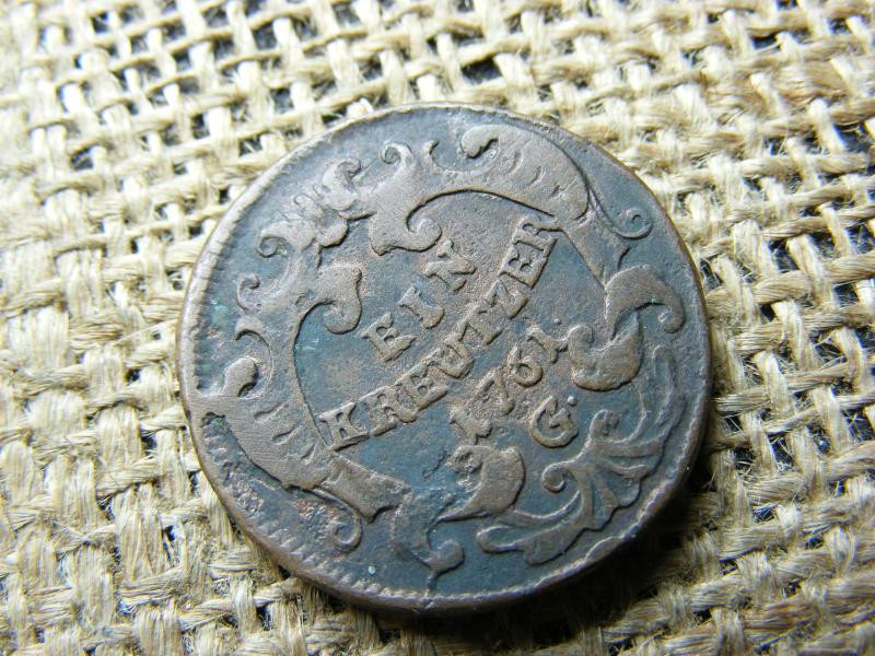 1 krajcár 1761 G, Mária Terézia, ritka