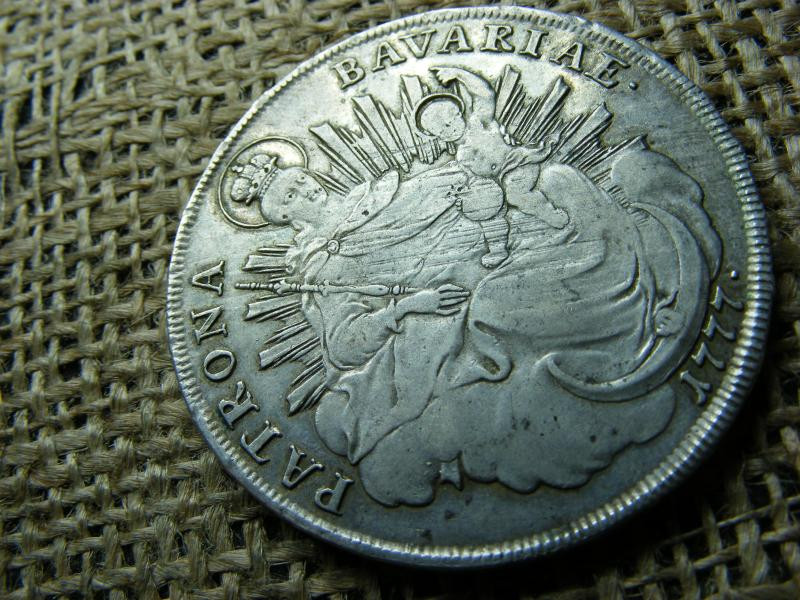 Bajor Ezüst Tallér, 1777