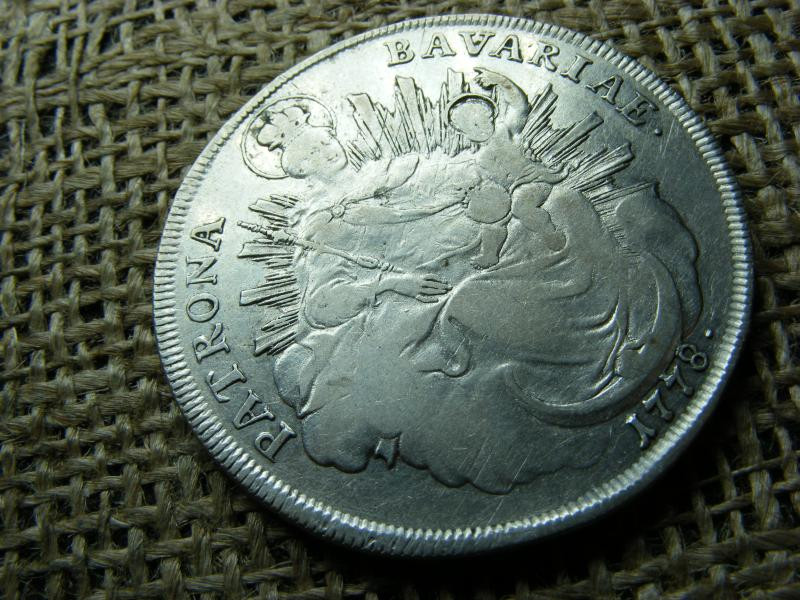 Bajor Ezüst Tallér, 1778, H ST