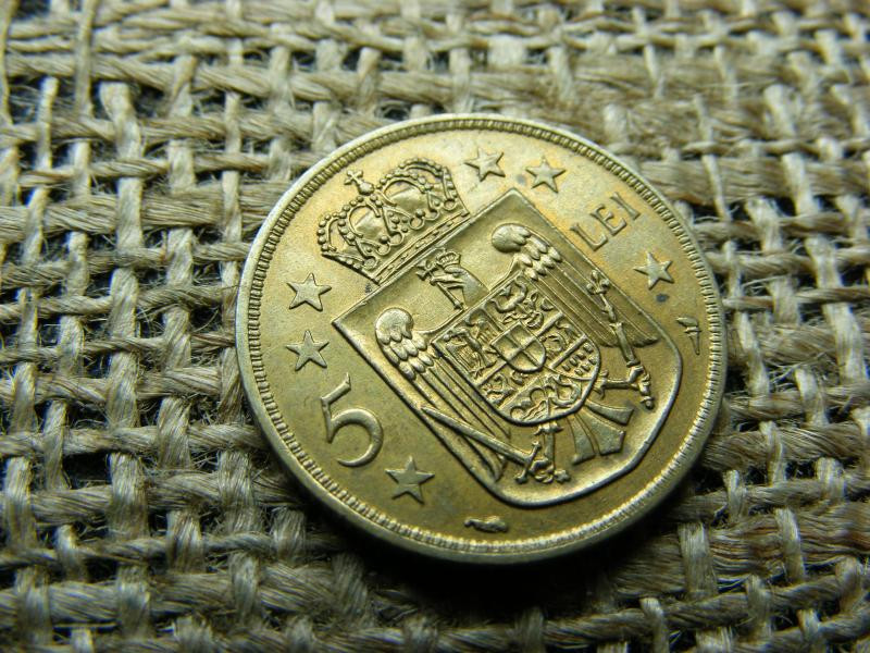 Románia 5 lei, 1930, extra