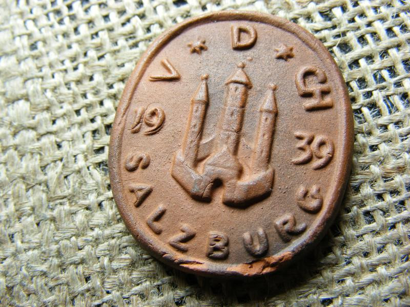 Salzburg 1939 V.D.CH. Agyag, Cserép, Porcelán