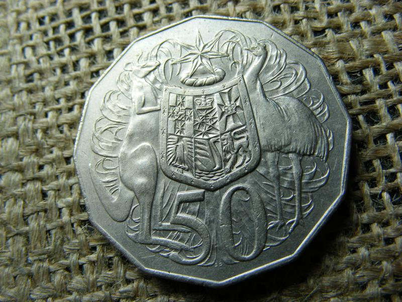 Ausztrália 50 centes érme, 1976