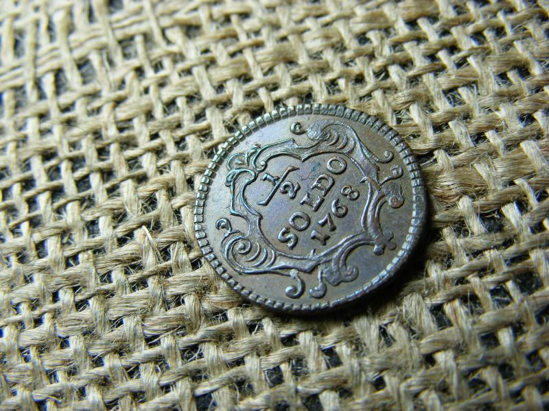 1/2 Soldo, 1786, ritka állapot