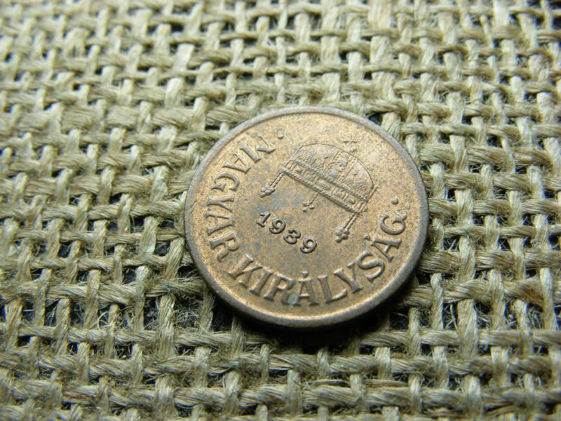 2 fillér 1939, verdefényes
