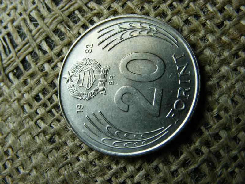 20 forintos érme, 1982