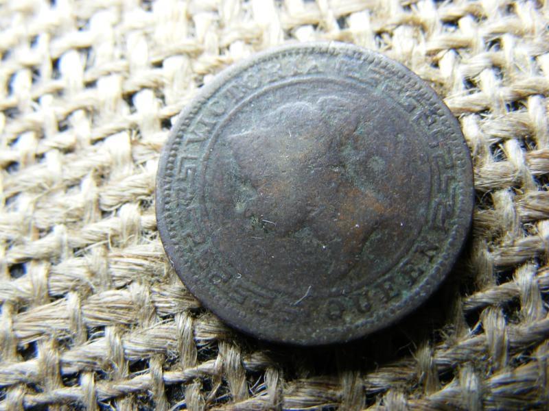 Sri Lanka fél cent, 1870