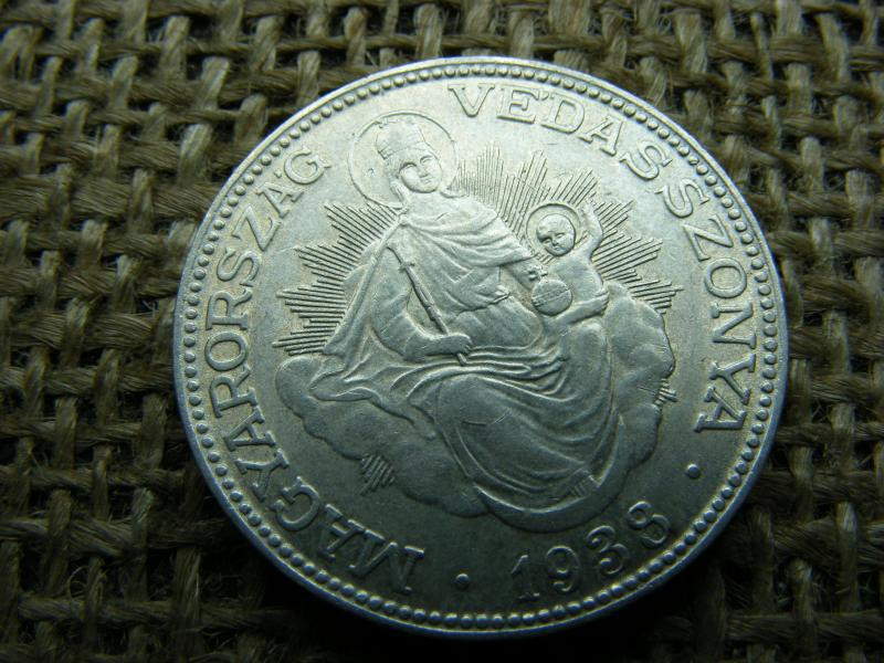 Ezüst 2 pengő, 1938