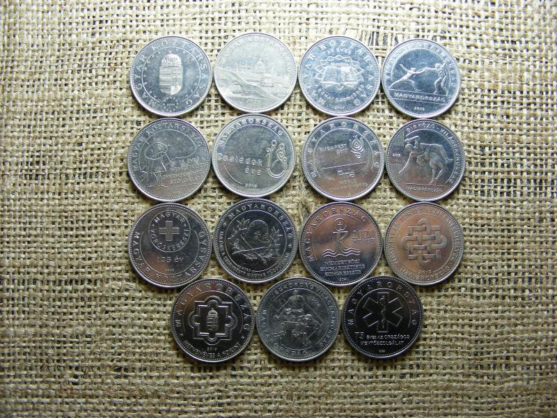 Emlék 50 forint sorozat, 2004-2023