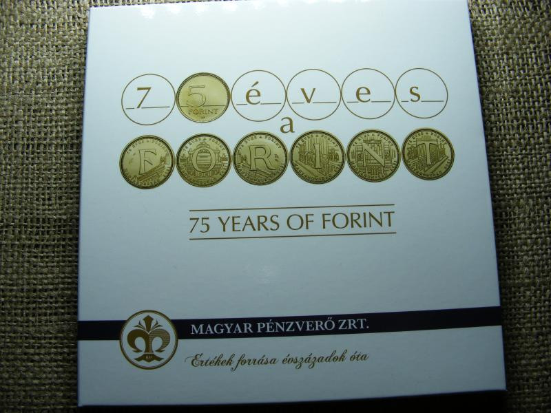 Dísztokos Forgalmi Sor 2021, 75 Éves a Forint