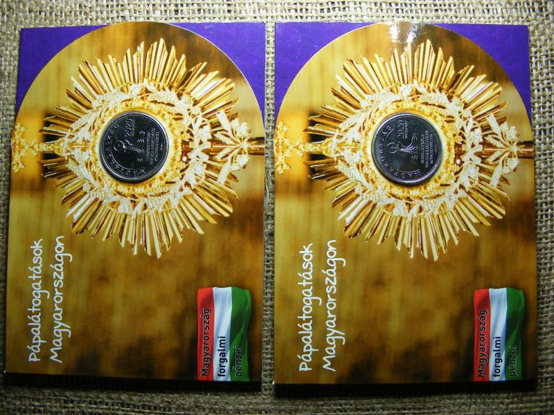 Magyarország 50 forint 2021, Eucharisztikus, 2 db sorszámkövető