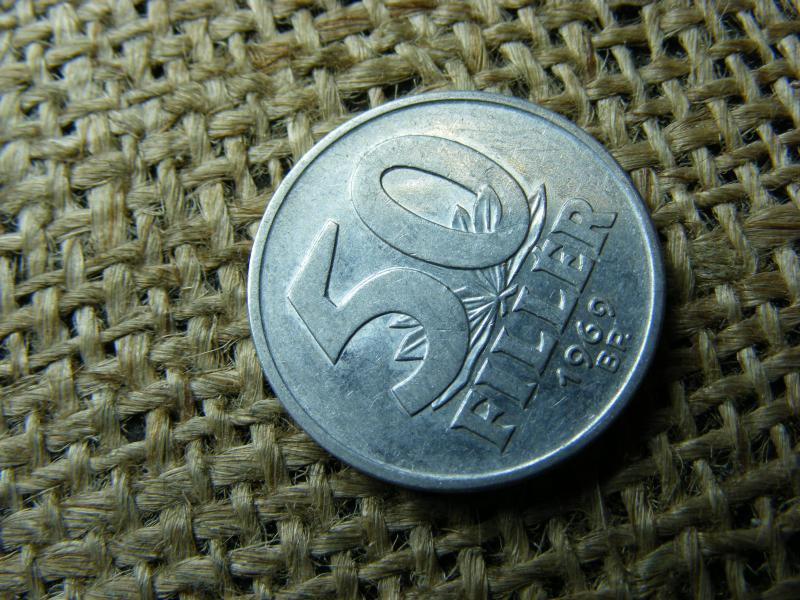 50 fillér, 1969, Magyarország