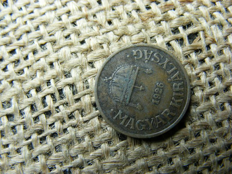 1 fillér, 1926, Magyarország