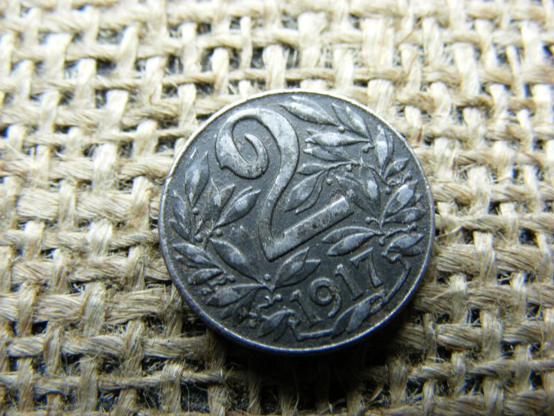 2 Heller, 1917, Korona