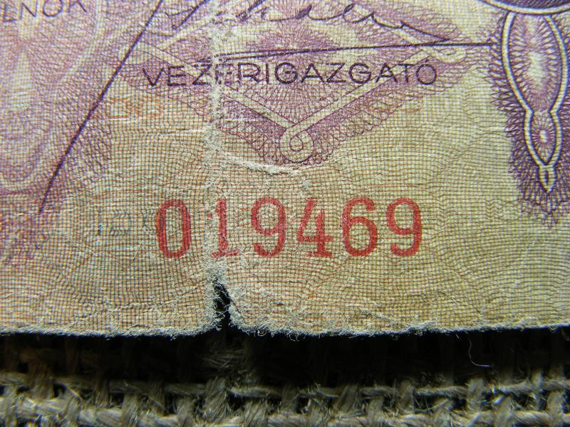 100 pengő bankjegy, 1930, születésnapos ajándék