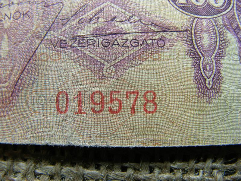 100 pengő bankjegy, 1930, születési dátumos