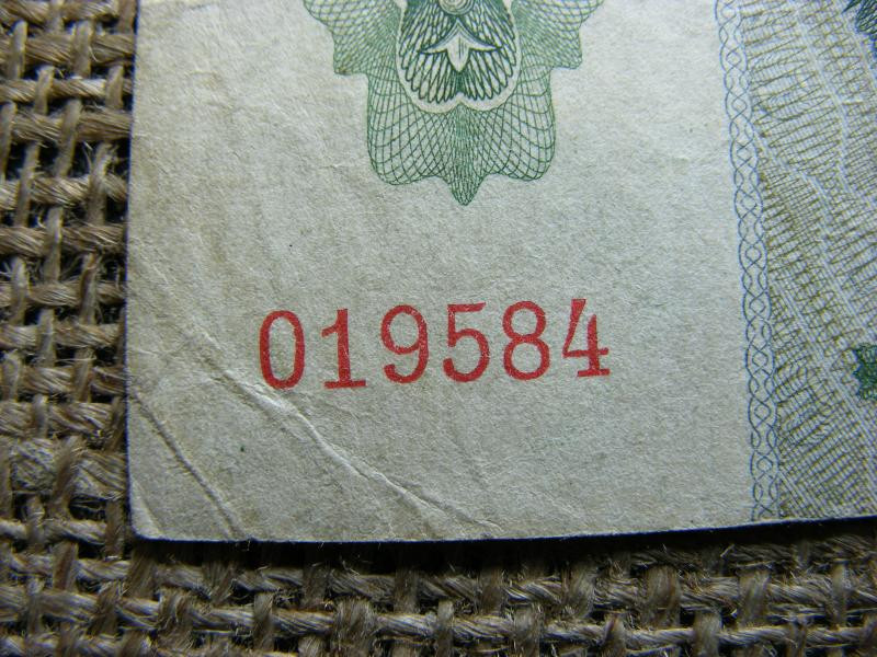 10 pengő bankjegy, 1936, születési dátumos