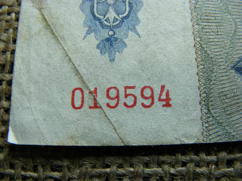 20 pengős bankjegy, 1941, születésnapos ajándék