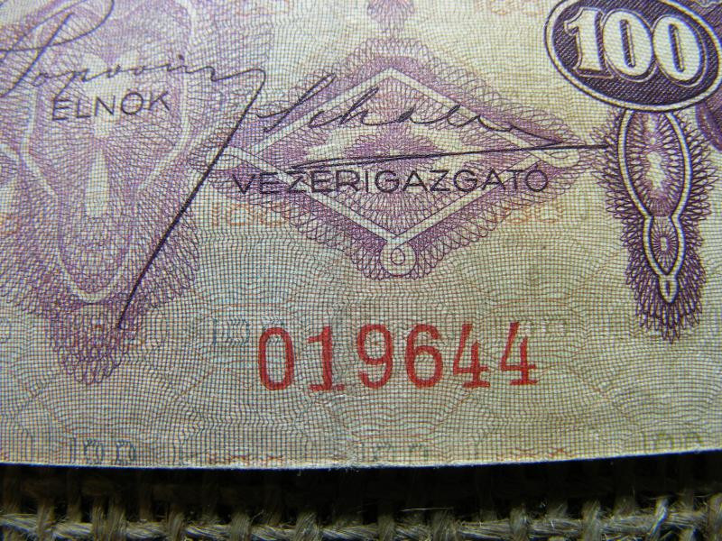 100 pengő bankjegy, 1930, születésnapos ajándék