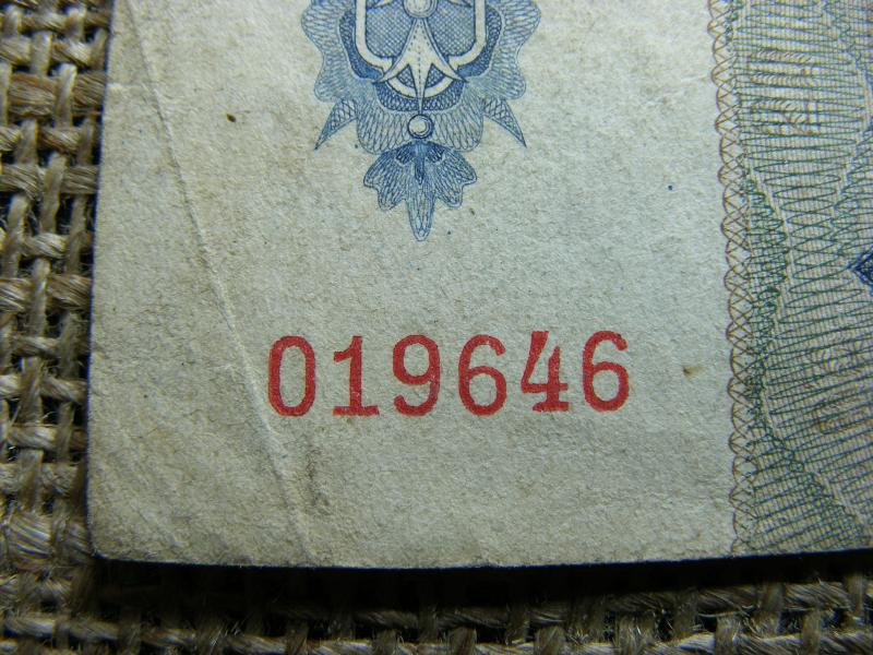 20 pengő bankjegy, 1941, születési dátumos