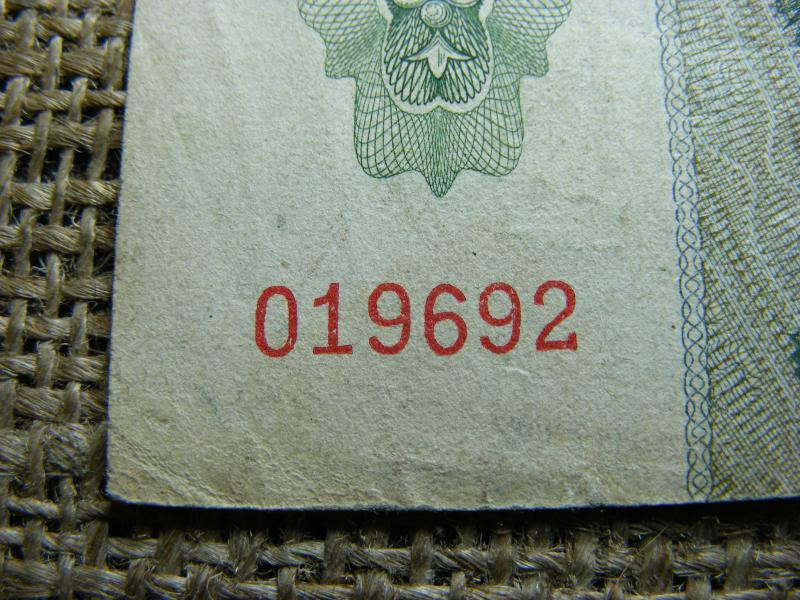 10 pengő bankjegy, 1936, születési dátumos