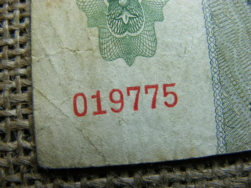 10 pengő bankjegy, 1936, születési dátumos