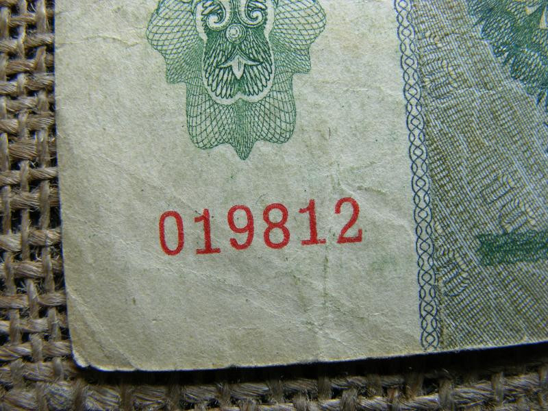 10 pengő bankjegy, 1936, születési dátumos