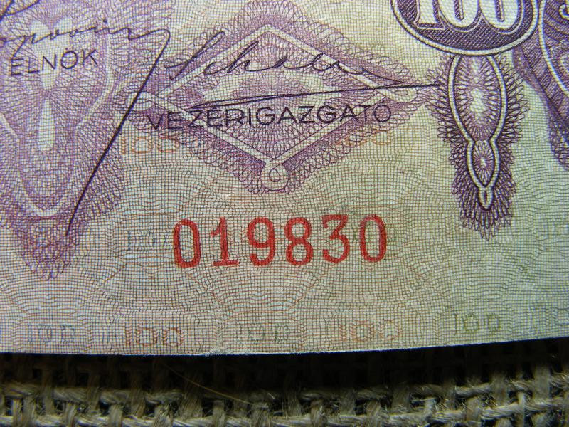 100 pengő bankjegy, 1930, születésnapos ajándék