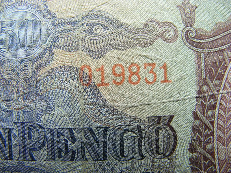 50 pengő bankjegy, 1932, születési dátumos