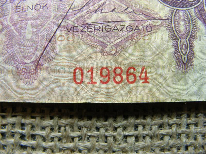 100 pengő bankjegy, 1930, születési dátumos