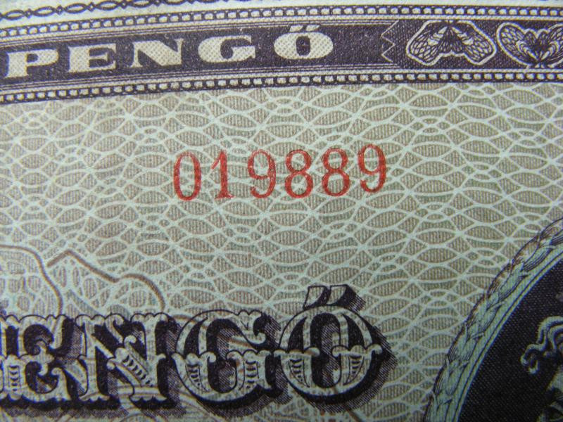 100 pengő bankjegy, 1945, születésnapos ajándék