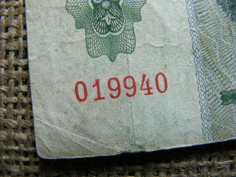 10 pengő bankjegy, 1936, születésnapos ajándék