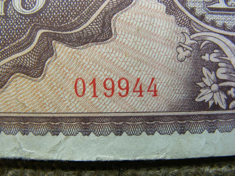 Egymilliárd pengő bankjegy, 1946, születési dátumos