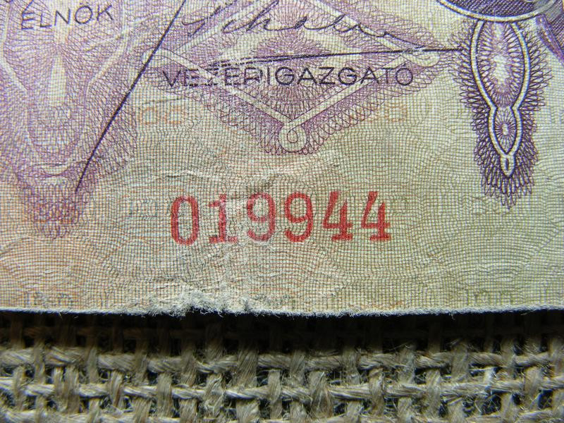 100 pengő bankjegy, 1930, születésnapos ajándék