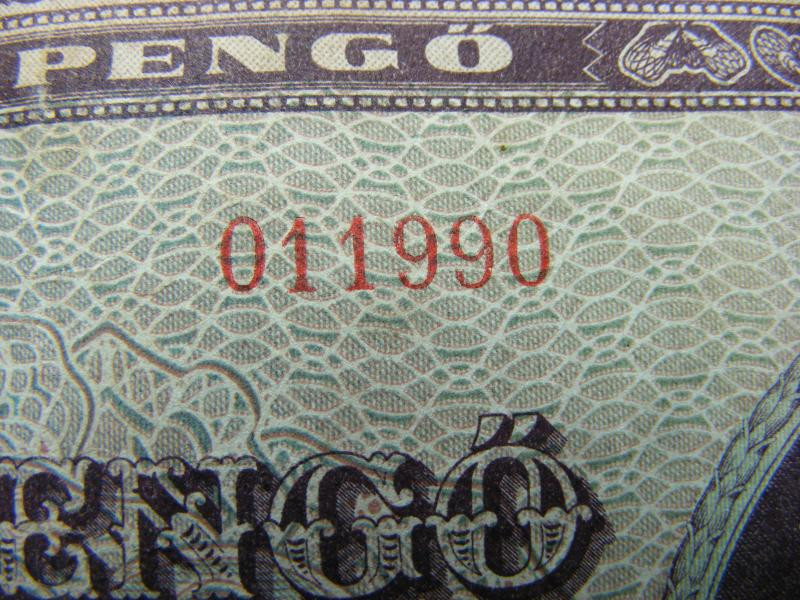 100 pengő, 1945, születésnapos bankjegy