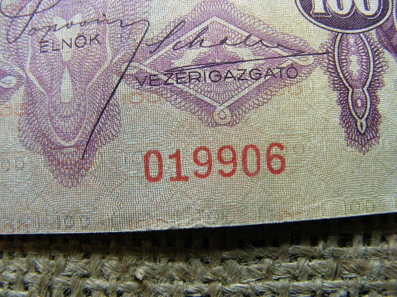 100 pengő bankjegy, 1930, születésnapos ajándék