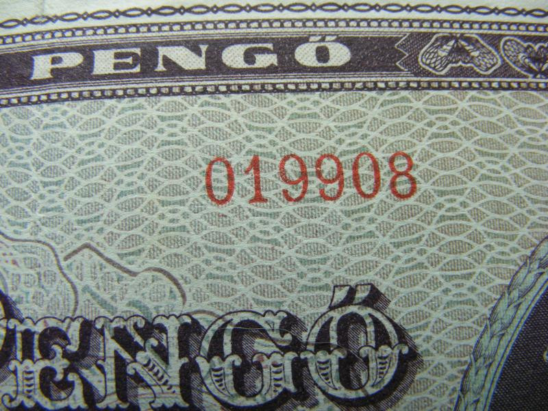 100 pengő bankjegy, 1945, születésnapos ajándék