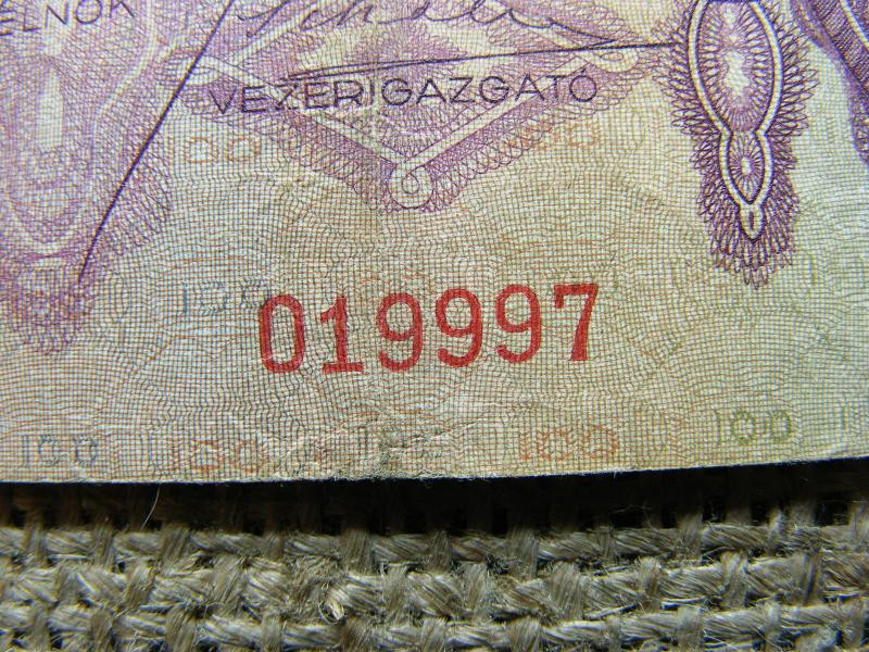 100 pengő bankjegy, 1930, születésnapos kiadás