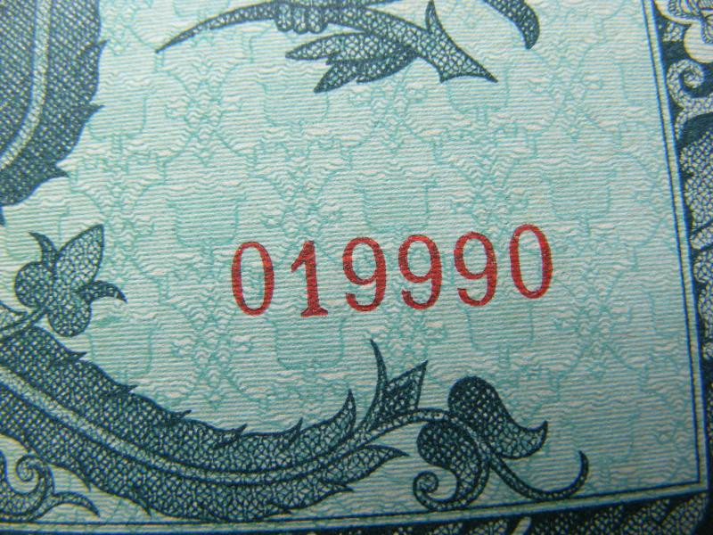 Százezer milpengő bankjegy, 1946, hajtatlan